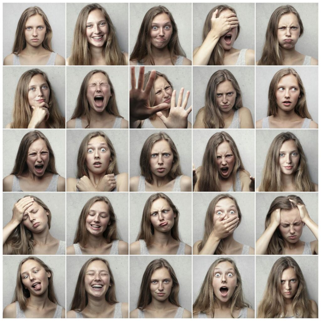 collage photo of woman → blogidmwebid pexels photo 3812743