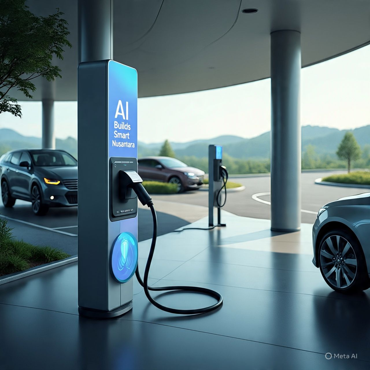 Charging EV AI Bangun Jaringan Cerdas Nusantara